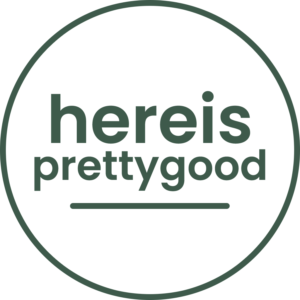 Here Is Pretty Good Logo